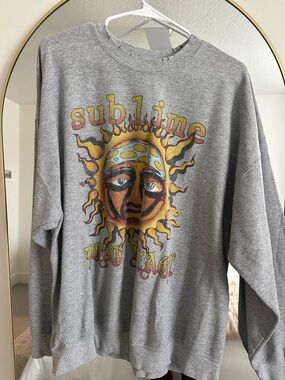 Urban Outfitters Grey Sublime Sun Graphic Sweatshirt